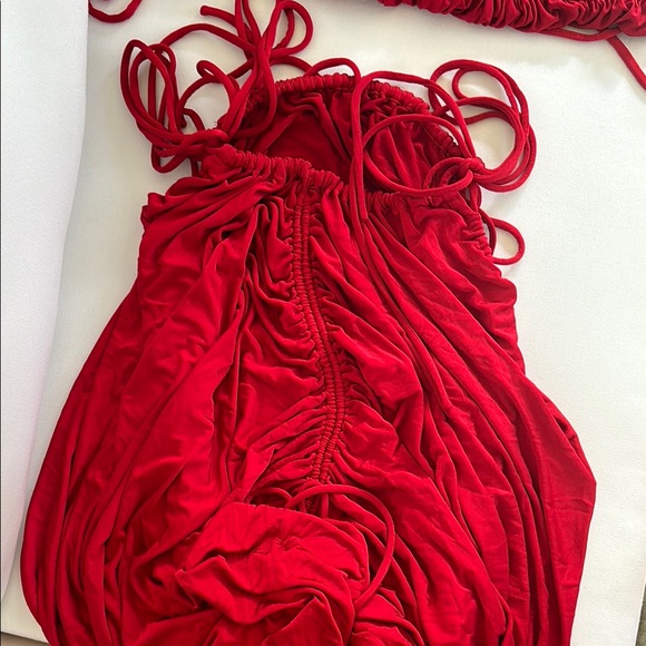 2003 S/S Dolce & Gabbana Runway Red Dress Look 38 Gisele Bündchen - Picture 8 of 8